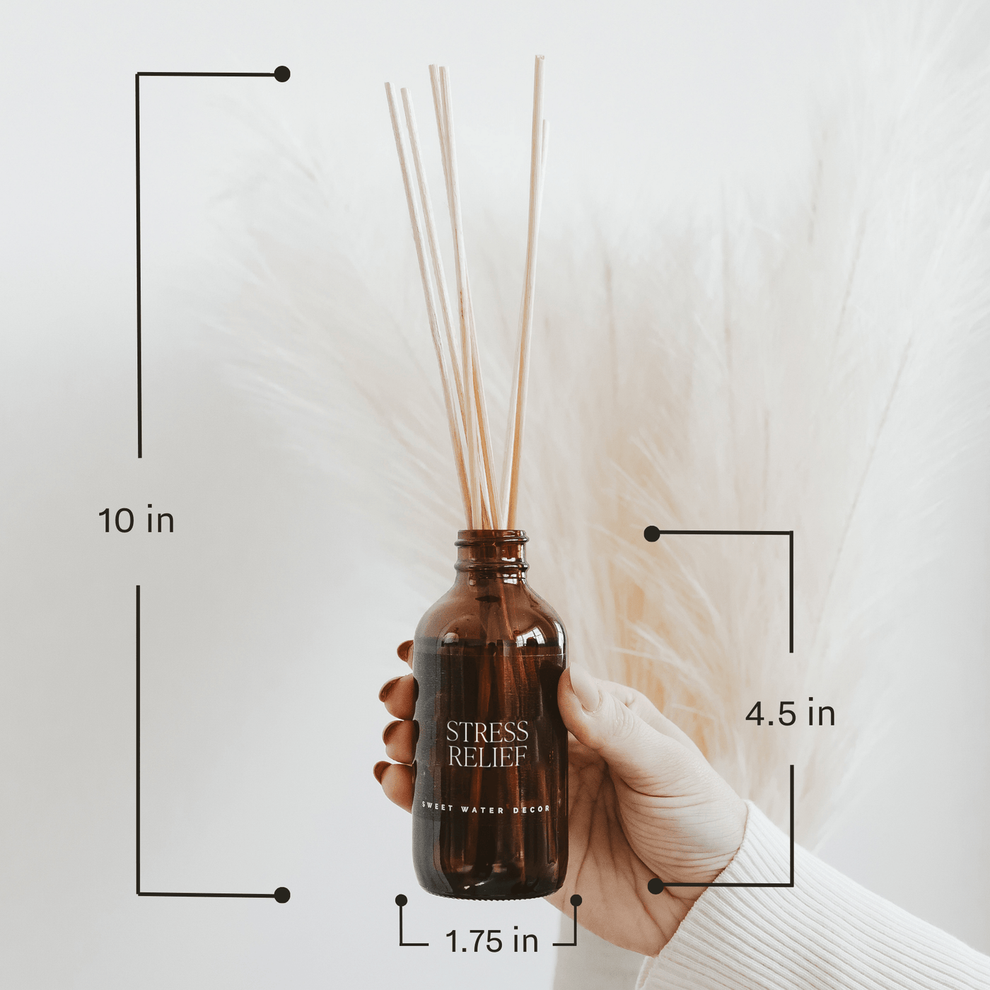 Pumpkin Spice Amber Reed Diffuser - Sweet Water Decor - Reed Diffusers