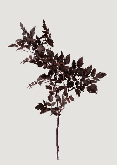 Fake Plants | New Afloral Plum Artificial Cimicifuga Plant Leaf Spray - 31" - Sweet Water Decor - Artificial Plant