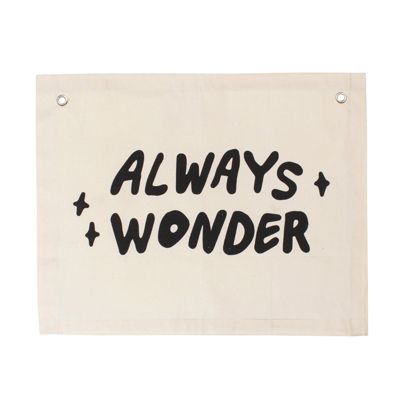 always wonder banner - Sweet Water Decor - Wall Hanging