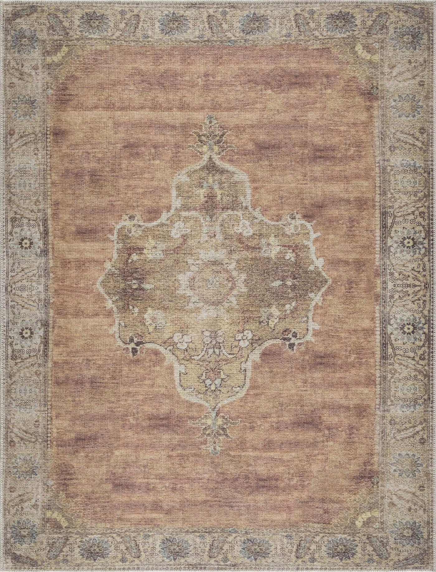 Powhatan Washable Area Rug - Sweet Water Decor - Rugs