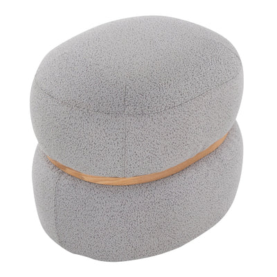 Walker Edison | Cinch Contemporary Pouf Ottoman - Sweet Water Decor - Ottoman