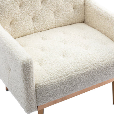 Walker Edison | Classic Modern Tufted Teddy Accent Chair - Sweet Water Decor - Chairs