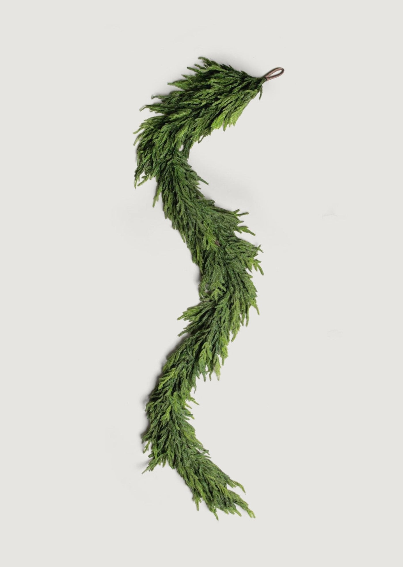 NEW - Afloral Real Touch Deluxe Norfolk Pine Garland - 96" - Sweet Water Decor - GARLAND