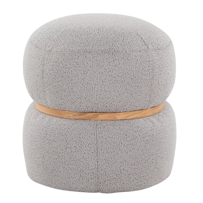 Walker Edison | Cinch Contemporary Pouf Ottoman - Sweet Water Decor - Ottoman