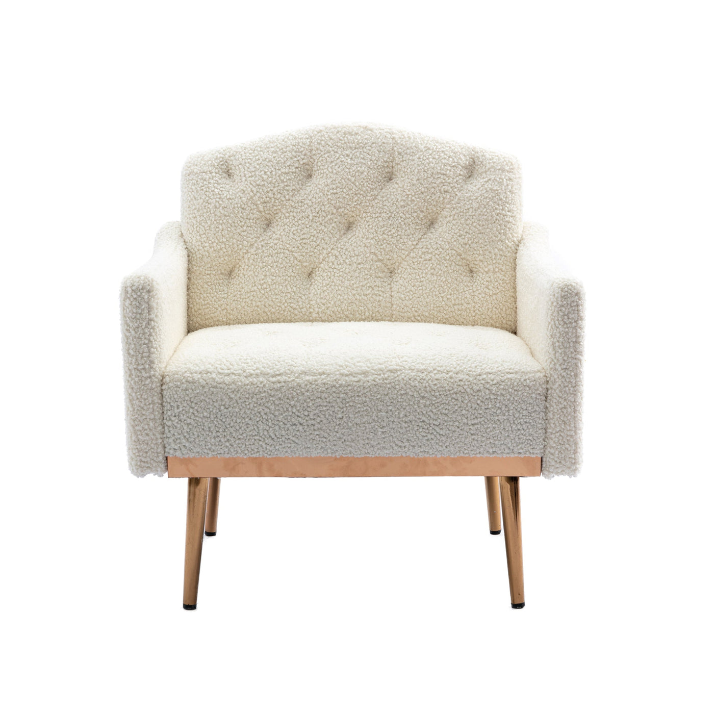 Walker Edison | Classic Modern Tufted Teddy Accent Chair - Sweet Water Decor - Chairs