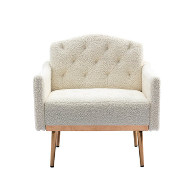 Walker Edison | Classic Modern Tufted Teddy Accent Chair - Sweet Water Decor - Chairs