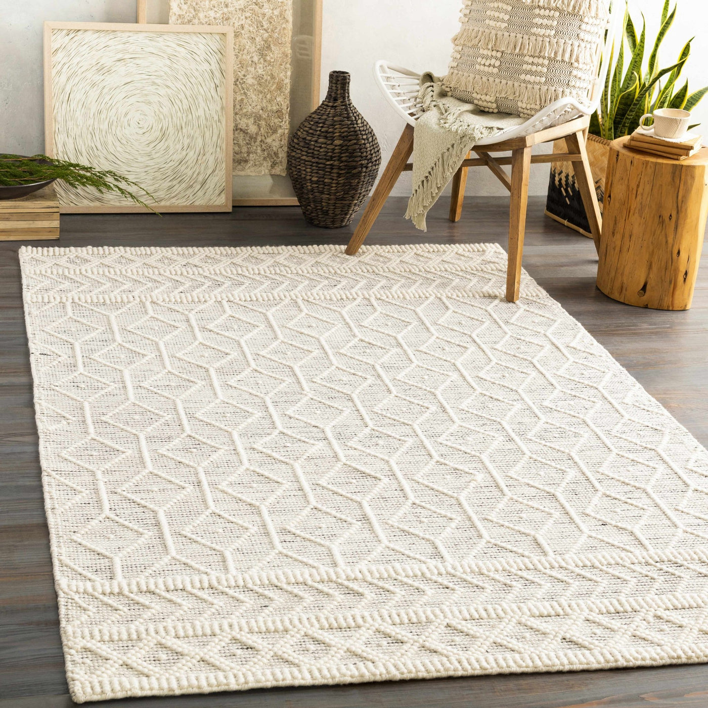 Carolina Wool Area Rug - Sweet Water Decor - Rugs