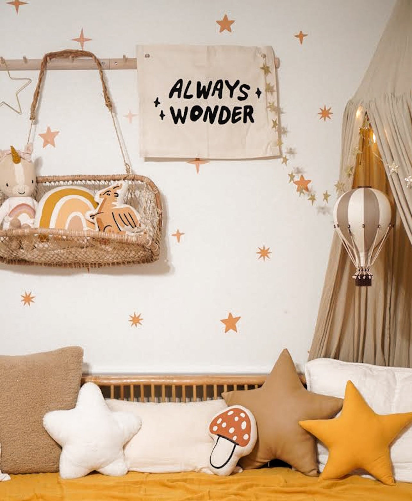 always wonder banner - Sweet Water Decor - Wall Hanging