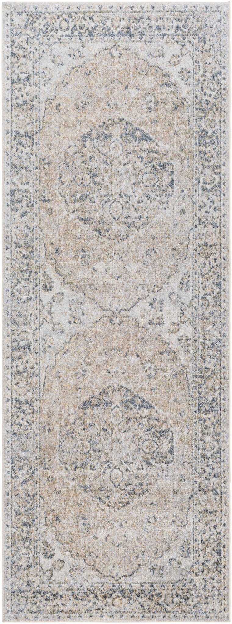 Rudo Beige Washable Area Rug - Sweet Water Decor - Rugs