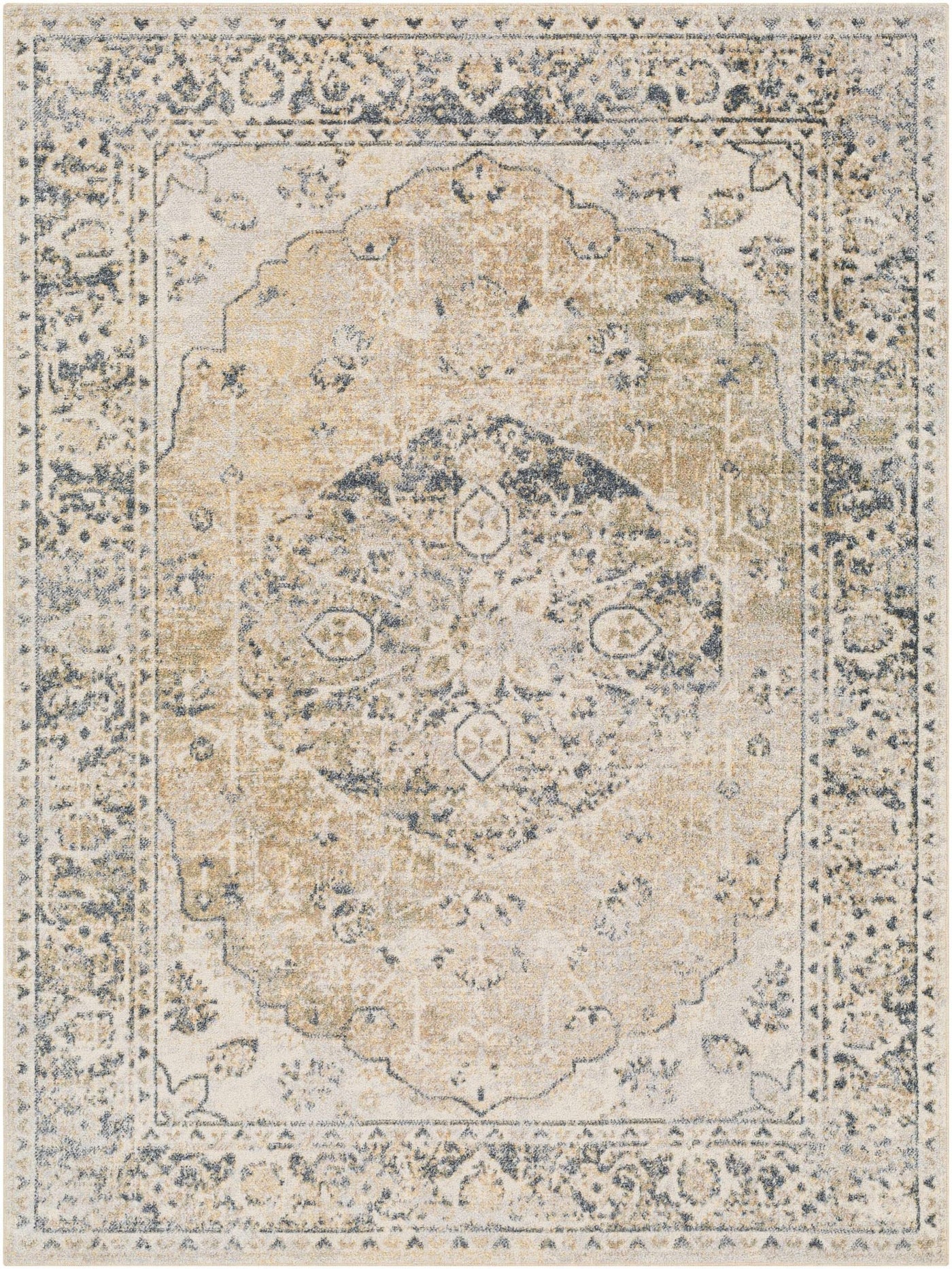 Rudo Beige Washable Area Rug - Sweet Water Decor - Rugs