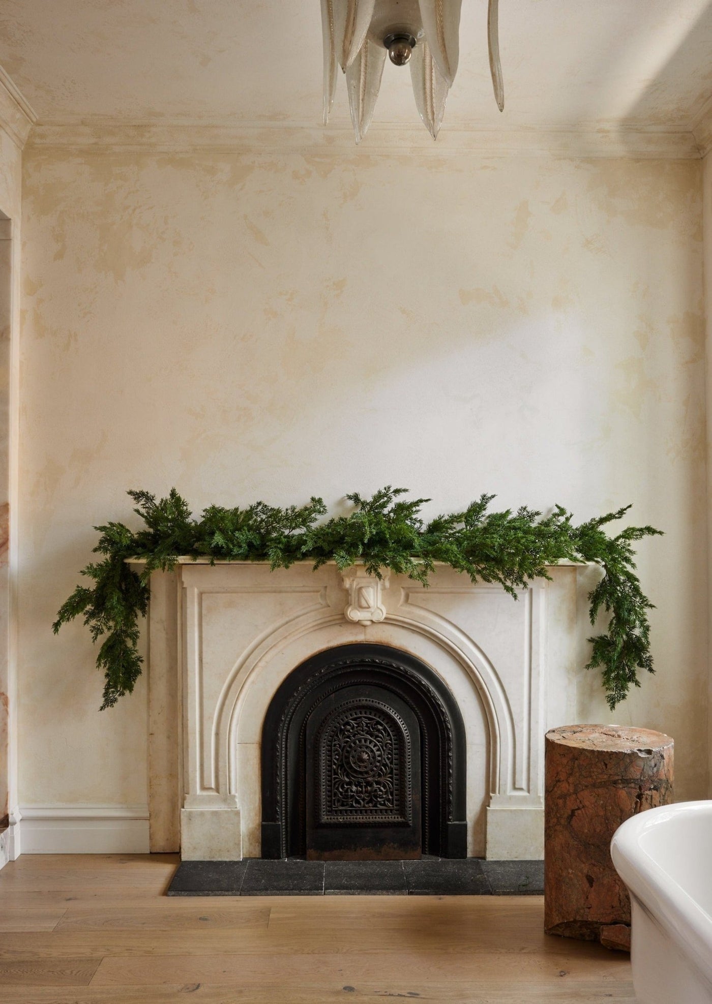 Fake Cedar Greenery Garland - 66” - Sweet Water Decor - GARLAND